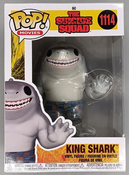 1114 King Shark - The Suicide Squad - Box Damaged Funko POP Funko