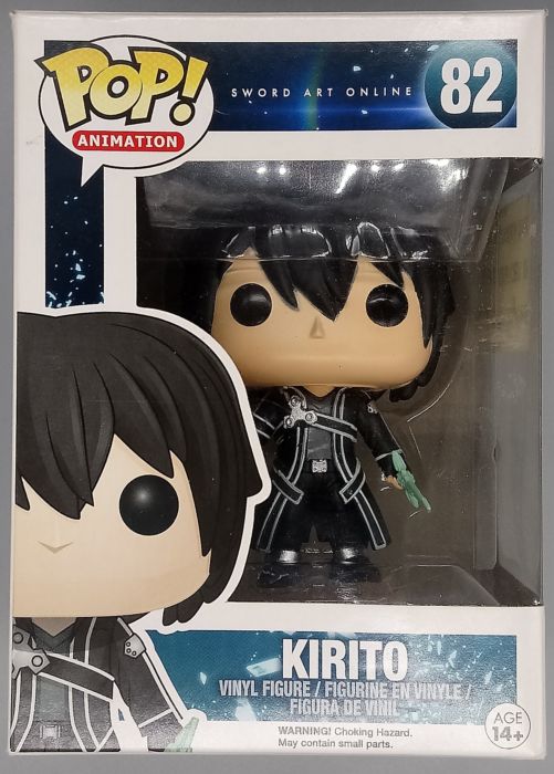 82 Kirito - Sword Art Online - Box Damaged Funko POP Funko