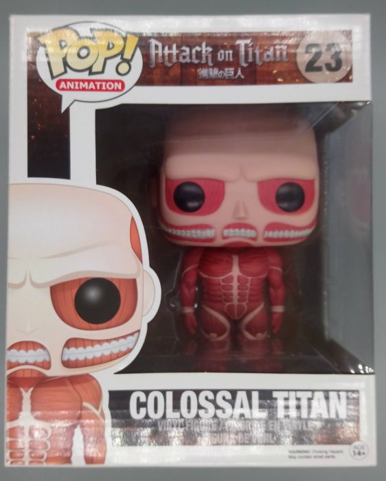 23 Colossal Titan - 6 Inch - Attack on Titan - Box Damaged Funko POP Funko