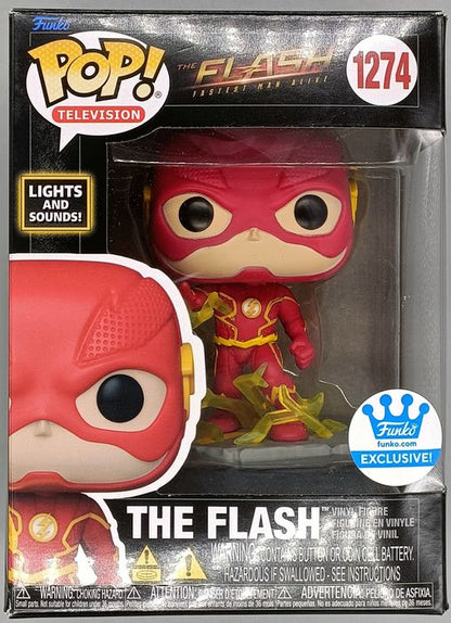 1274 The Flash (Lights & Sound) - DC The Flash Box Damaged Funko POP