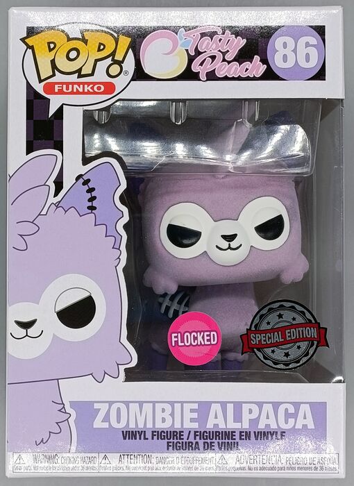 86 Zombie Alpaca (Purple) Flocked - Funko (Originals) Funko POP Funko