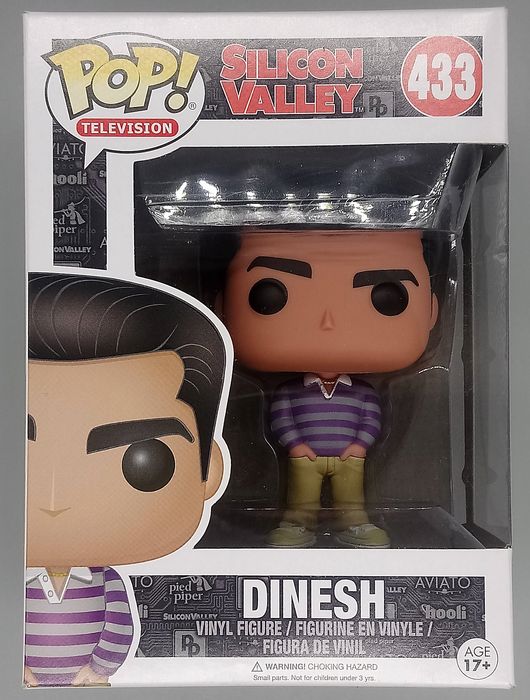 433 Dinesh - Silicon Valley - Box Damaged Funko POP