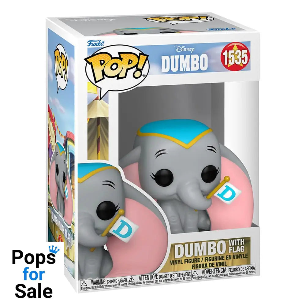 1535 Dumbo with Flag - Disney Dumbo Funko POP - Brand New Funko