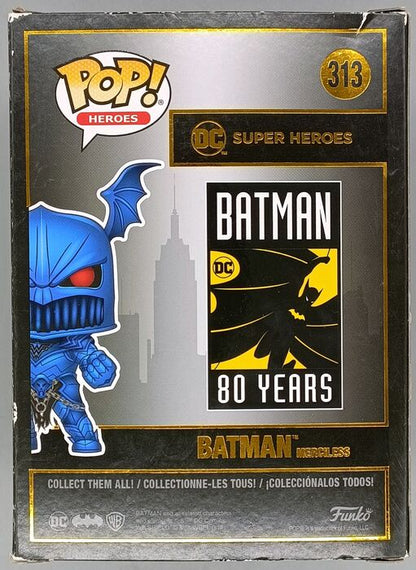 313 Batman (Merciless) - Metallic - DC - Box Damaged Funko POP