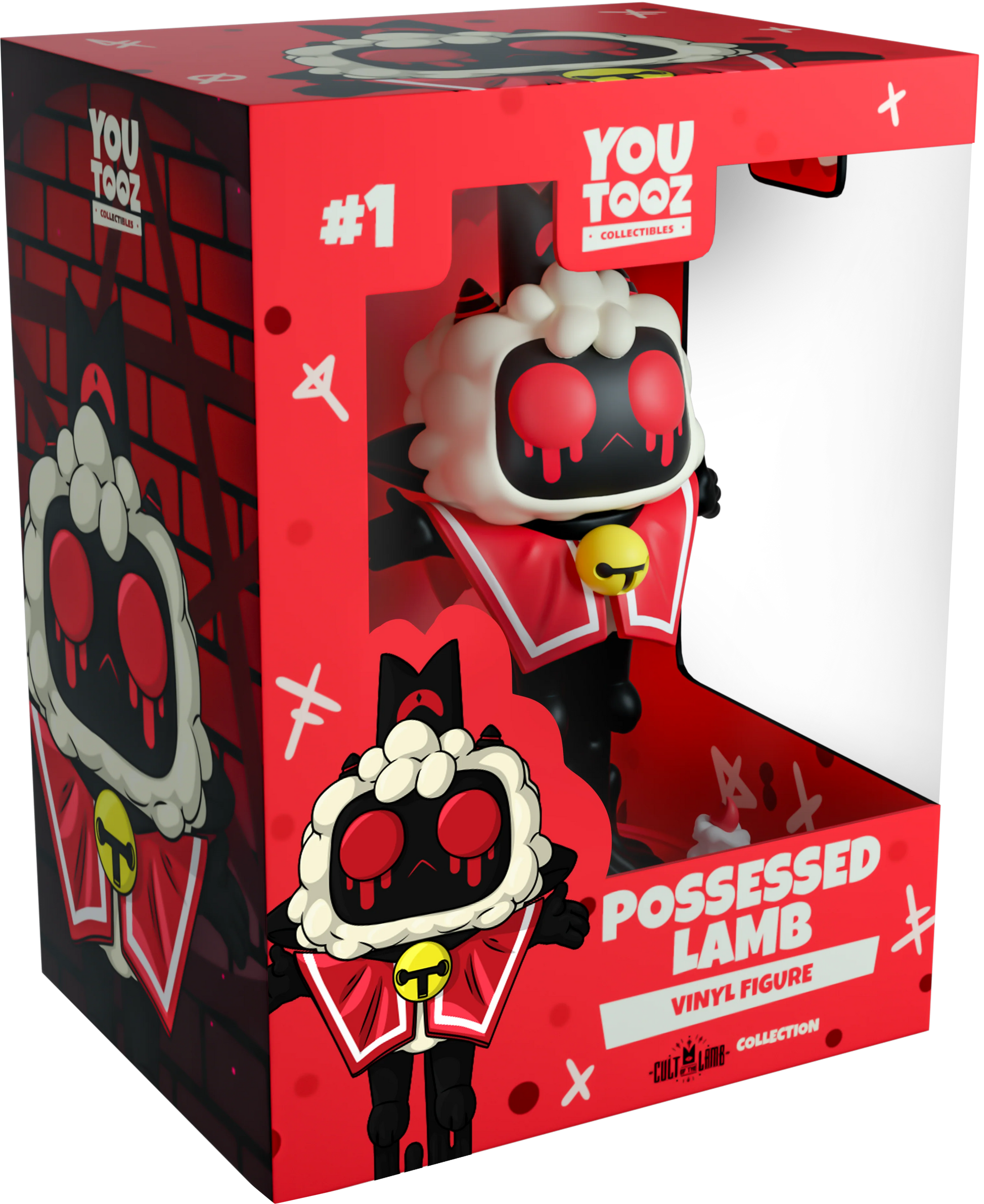 Youtooz Possessed Lamb Cult of the Lamb Action Figure