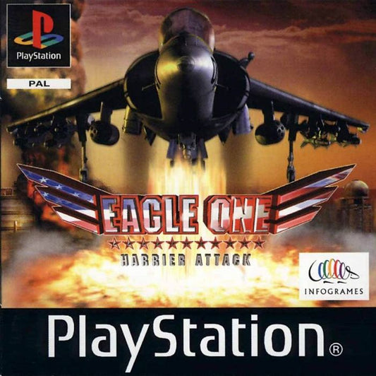 Eagle One Harrier Attack for Sony Playstation 1 (PSOne) - [No Manual] Funko