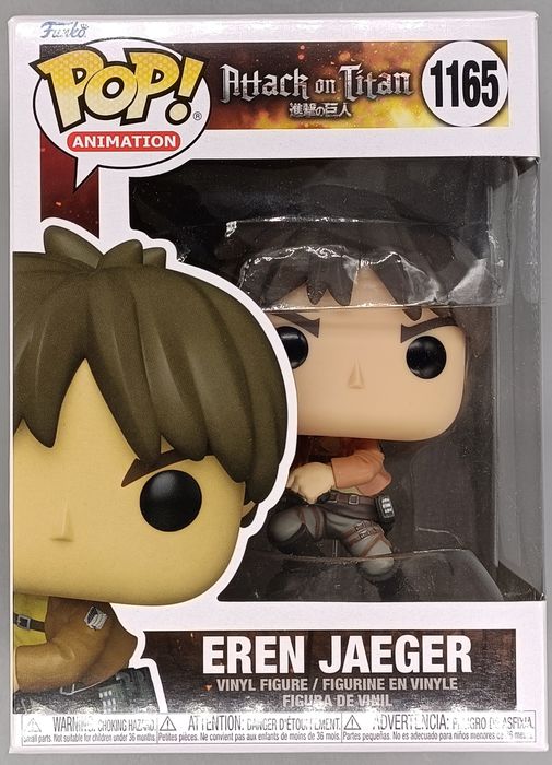1165 Eren Jaeger (Action Pose) - Attack on Titan Funko POP