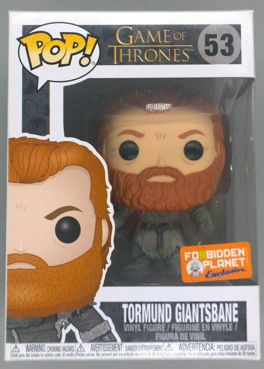 53 Tormund Giantsbane (Snowy) Game of Thrones Exclusive Funko POP