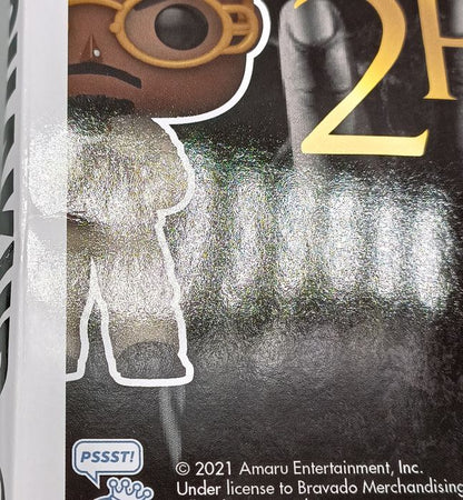 252 Tupac Shakur (Loyal to the Game) - Rocks - 2Pac Box Damaged Funko POP