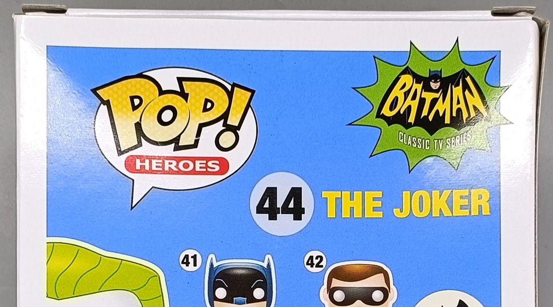 44 The Joker - DC 1966 Batman Classic TV Series Box Damaged Funko POP
