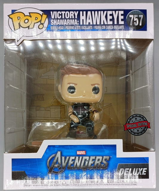 757 Victory Shawarma: Hawkeye - Deluxe - Marvel Avengers Funko POP