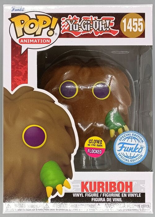 1455 Kuriboh (GITD,Flocked) - Yu-Gi-Oh! Funko POP - Brand New Funko