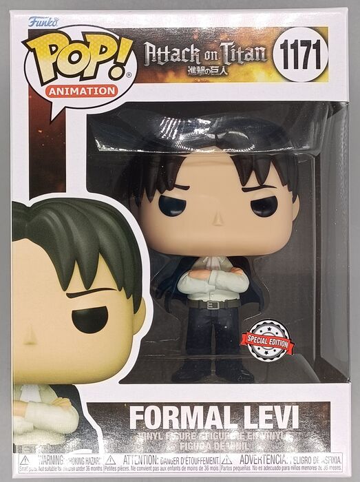 1171 Formal Levi - Attack on Titan Funko POP Funko