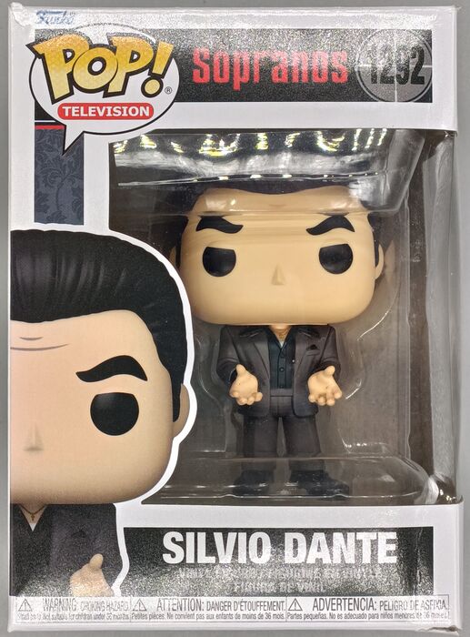 1292 Silvio Dante - The Sopranos - Box Damaged Funko POP Funko