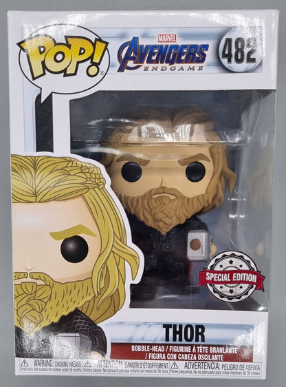 482 Thor (w/ Stormbreaker and Mj�lnir) Marvel Avengers Funko POP Funko