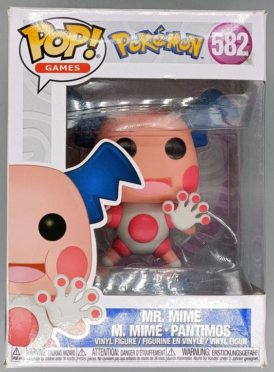 #582 Mr. Mime - Pokemon Funko POP - Box Damaged