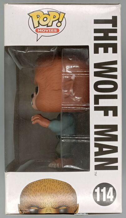114 The Wolf Man - Universal Monsters - Box Damaged Funko POP