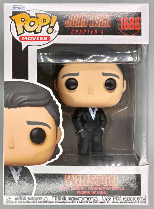1688 Winston - John Wick 4 Funko POP - Brand New