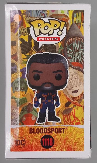 1118 Bloodsport (Unmasked)  The Suicide Squad Box Damaged Funko POP