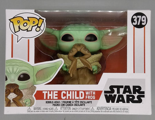 379 The Child (with Frog) - Star Wars The Mandalorian Funko POP