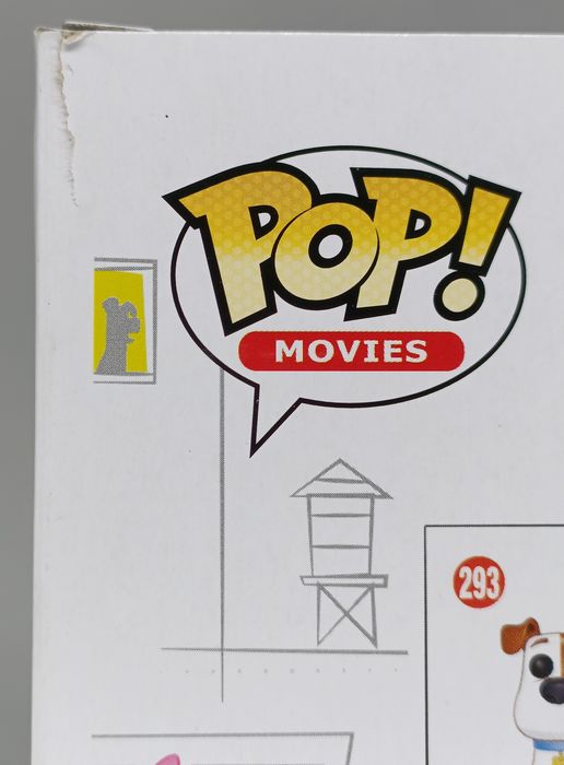 294 Gidget - Flocked - The Secret Life of Pets - Box Damaged Funko POP