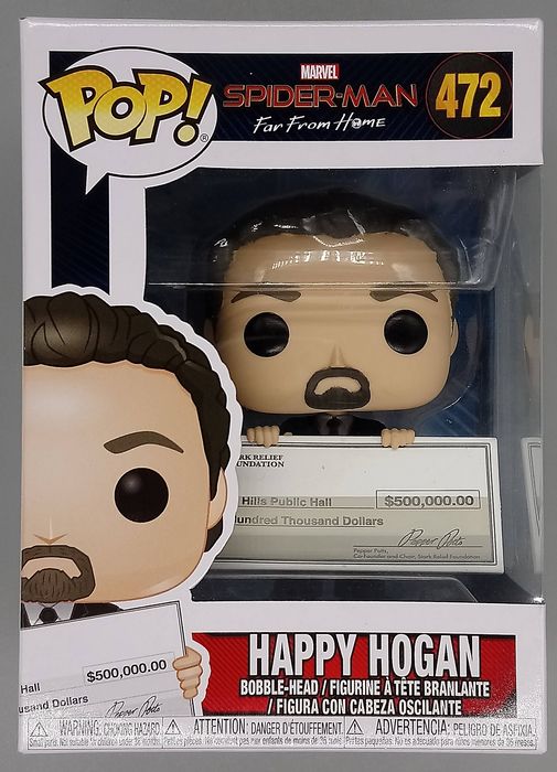 472 Happy Hogan - Marvel Spiderman Far From Home Funko POP