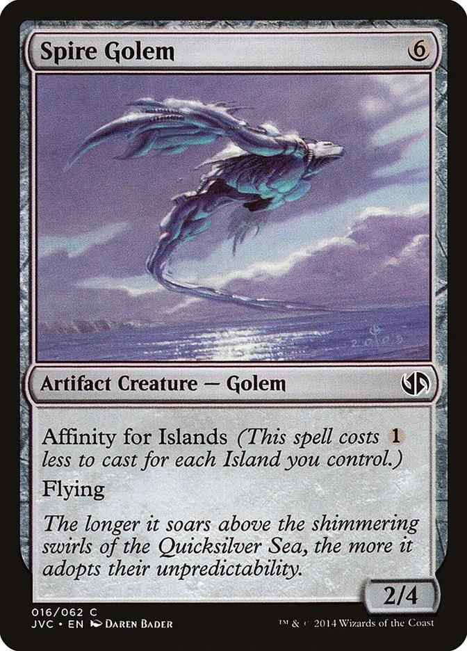 16 - Spire Golem - Duel Decks Anthology: Jace vs. Chandra - Normal - Magic: The Gathering Card