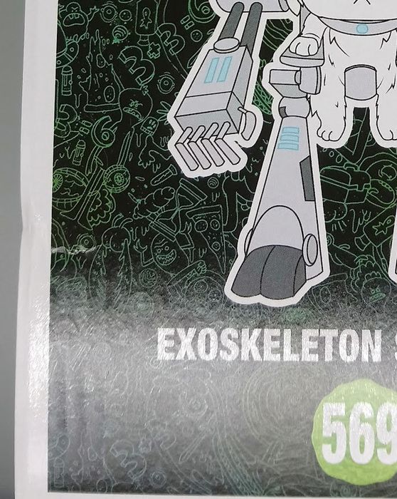 569 Exoskeleton Snowball 6 Inch - Rick and Morty Box Damaged Funko POP