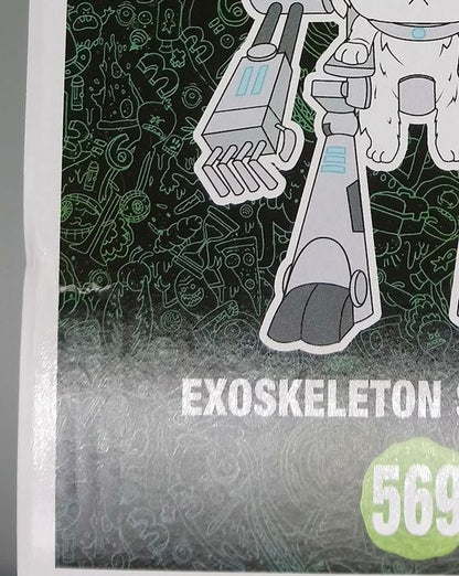 569 Exoskeleton Snowball 6 Inch - Rick and Morty Box Damaged Funko POP