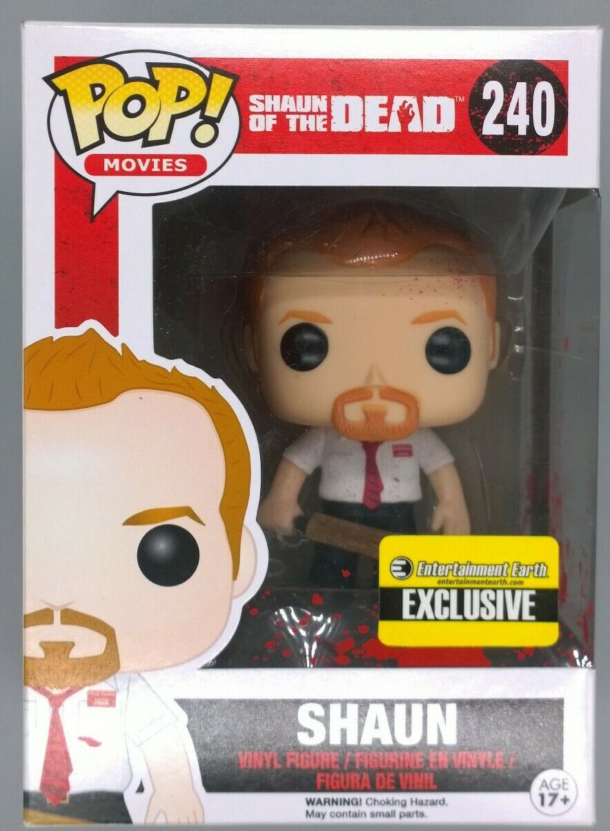240 Shaun (Bloody) - Shaun Of The Dead - Exclusive Funko POP Funko