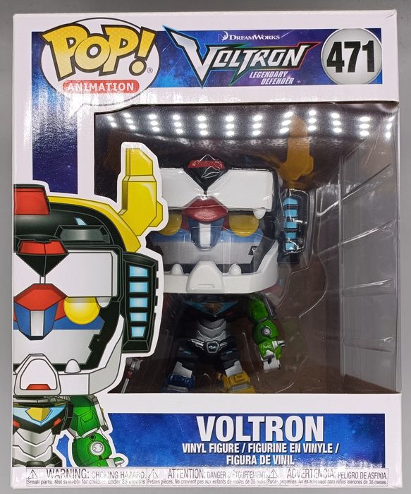 471 Voltron - 6 inch - Voltron - Funko POP - Box Damaged - FanofThings.co.uk