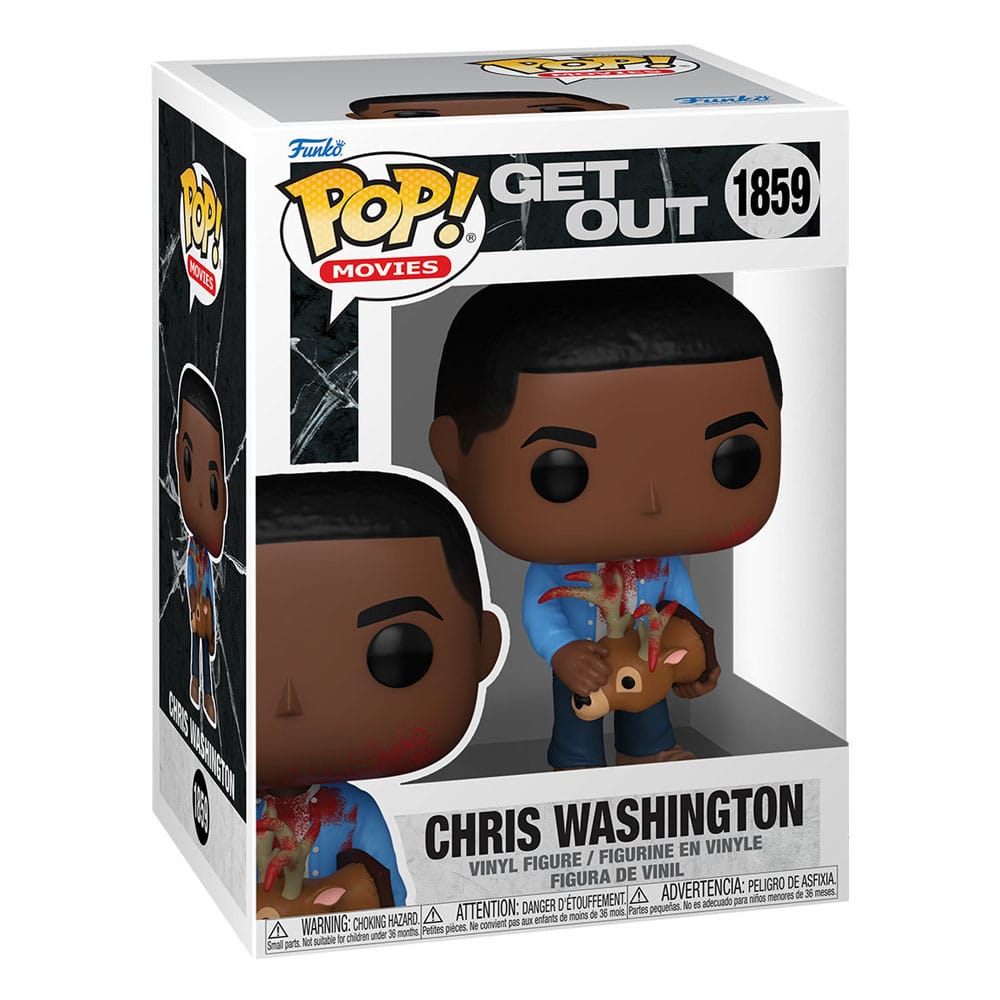 1859 Chris Washington w/Deer - Get Out - Horror Funko POP - Brand New