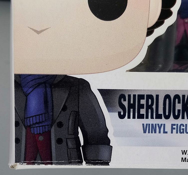 291 Sherlock (Deerstalker Hat) - Sherlock Funko POP - Box Damaged