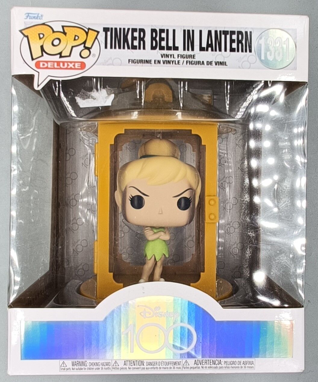 1331 Tinker Bell in Lantern Deluxe Disney Peter Pan Funko POP - Box Damaged Funko