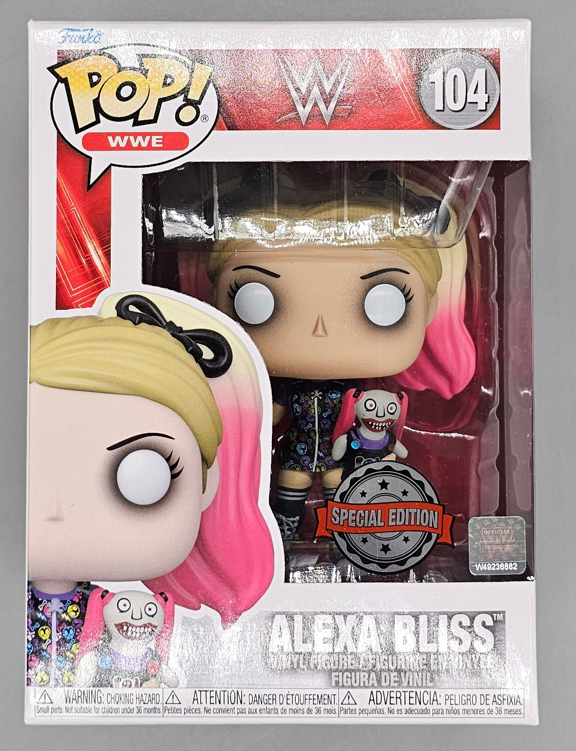 104 Alexa Bliss (w/ Doll) - WWE Funko POP