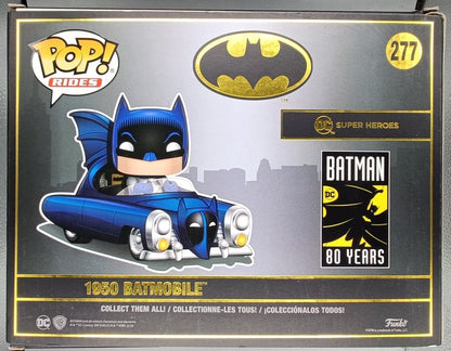 277 1950 Batmobile (Blue) - Metallic - Rides DC Batman 80th Funko POP