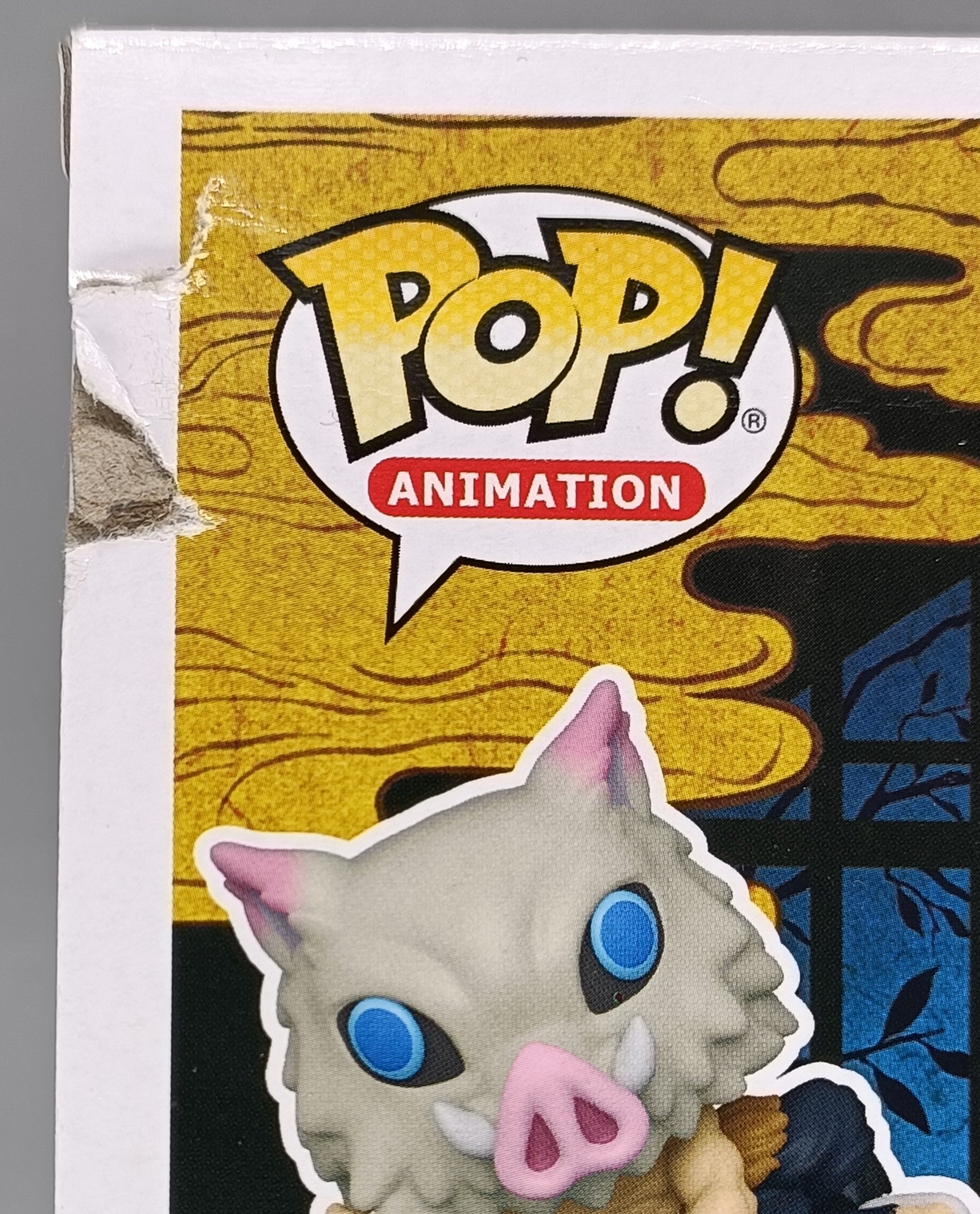 #1090 Inosuke Hashibira (Lounging) Demon Slayer - Funko POP - Box Damaged