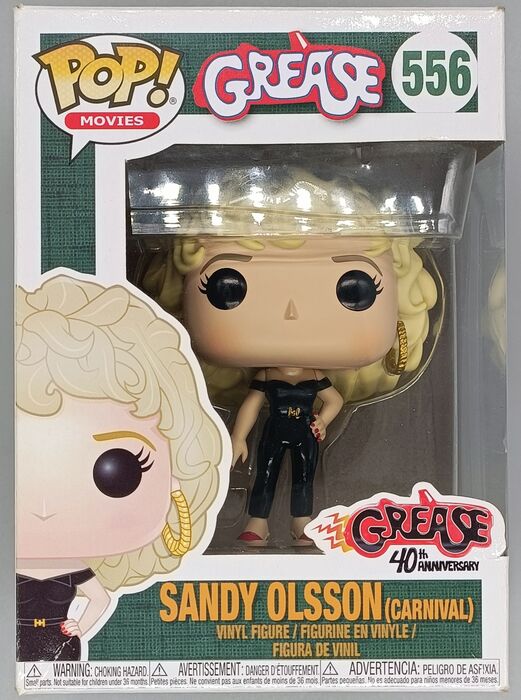 556 Sandy Olsson (Carnival) - Grease - Box Damaged Funko POP