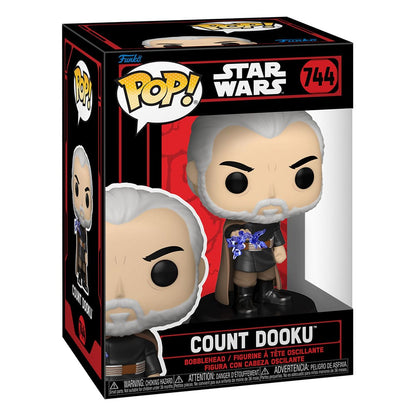 744 Count Dooku - Star Wars: Dark Side Funko POP - Brand New