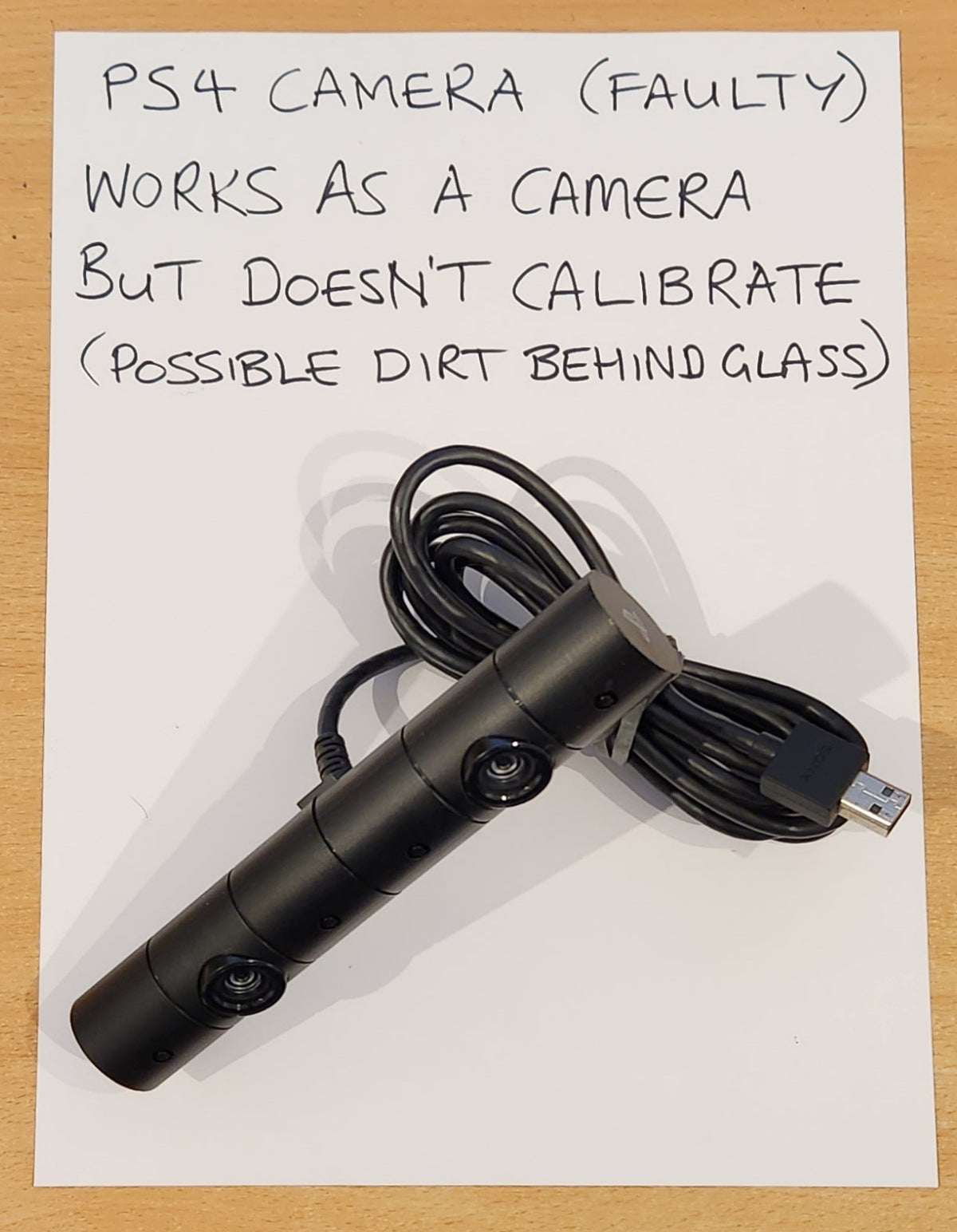 Sony PlayStation 4 Official Camera V2 (PS4) - FAULTY - [No Box]