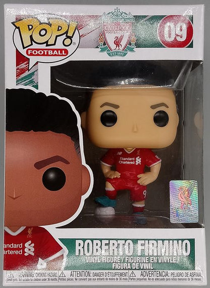 09 Roberto Firmino - Liverpool - Box Damaged Funko POP