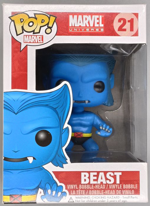 21 Beast - Marvel X-Men - Box Damaged Funko POP Funko