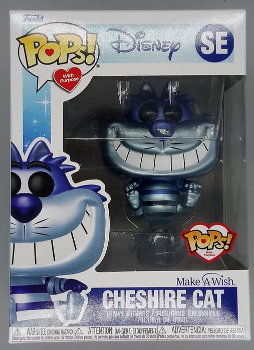 SE Cheshire Cat (MakeAWish) Metallic - Disney Funko POP