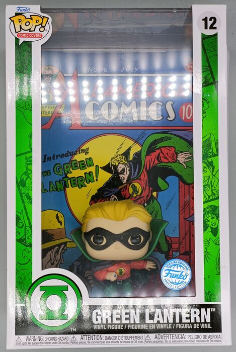 12 Green Lantern (Alan Scott) Comic Covers (DC) Box Damaged Funko POP
