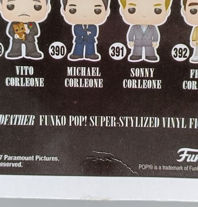 391 Sonny Corleone - The Godfather - Box Damaged Funko POP