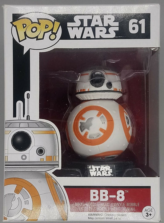 61 BB-8 - Star Wars - Box Damaged Funko POP