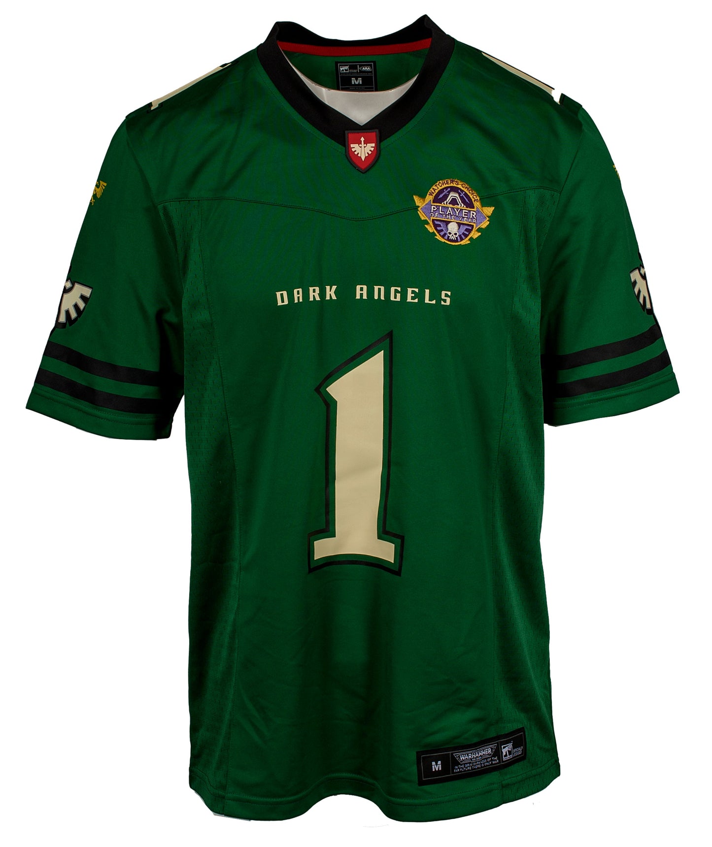 Warhammer 40,000: Dark Angels Sports Jersey Shirt (Size: XXXXL)