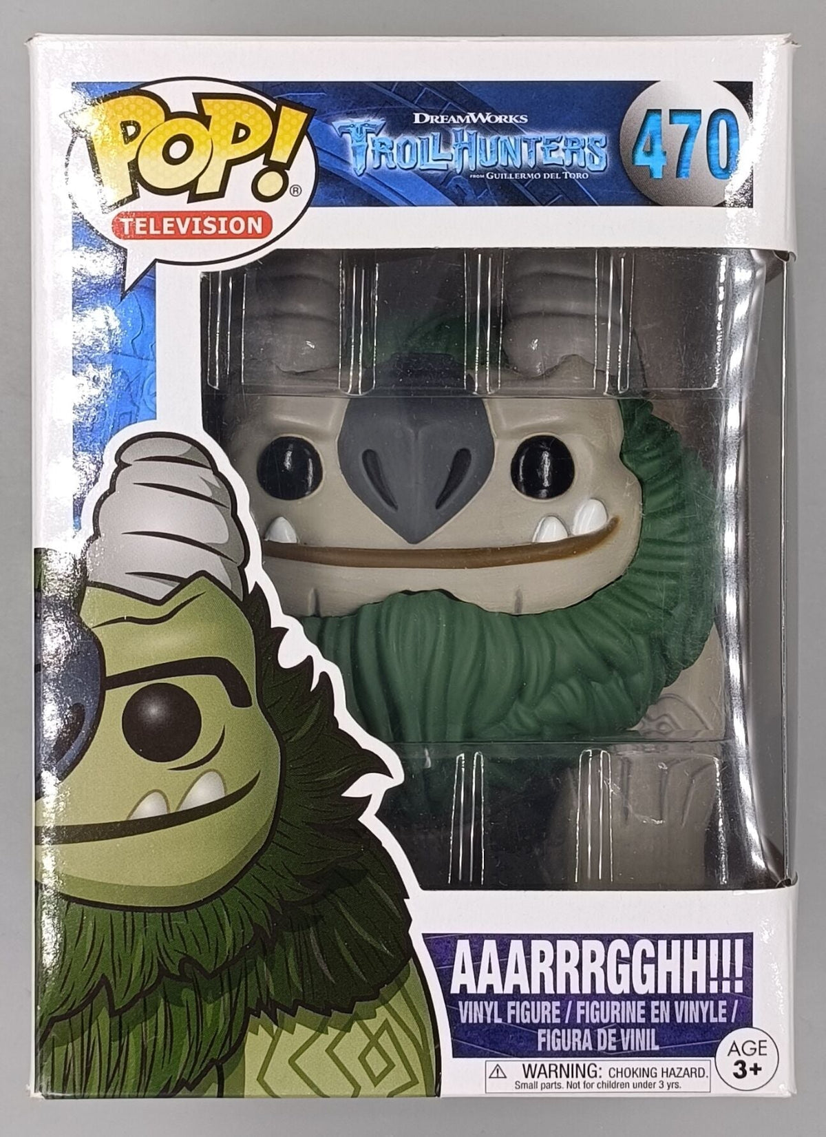 470 Aaarrrgghh!!! -  Trollhunters Funko POP - Box Damaged