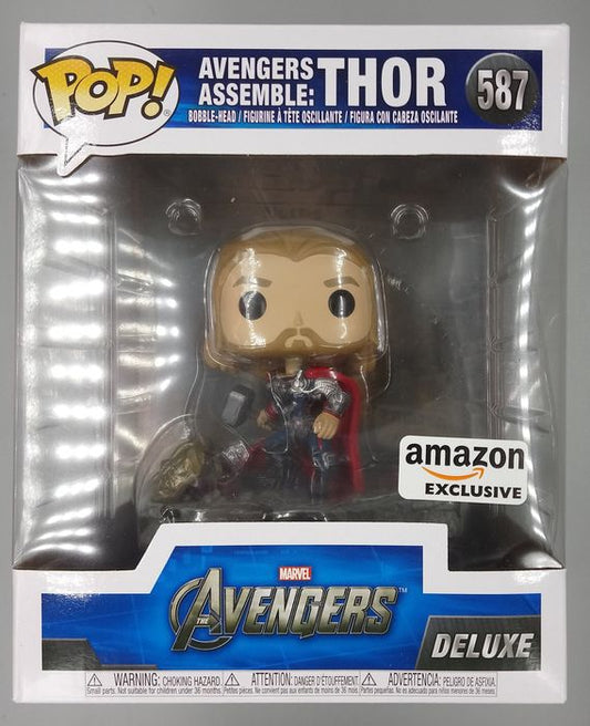 587 Avengers Assemble: Thor - Deluxe - Marvel Funko POP