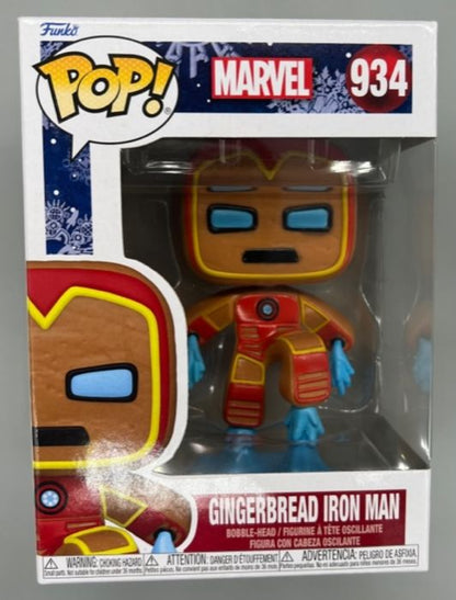 934 Gingerbread Iron Man - Marvel Christmas Funko POP